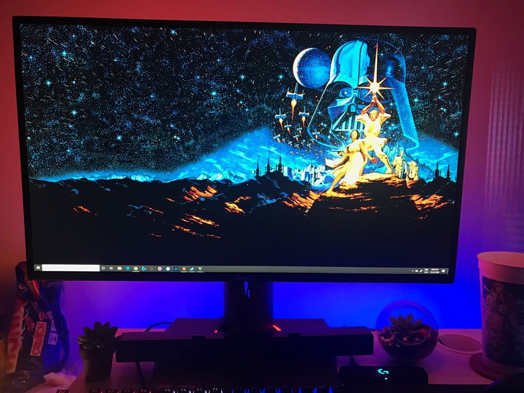 Asus Rog Pg278qr Gaming Monitor On Carousell