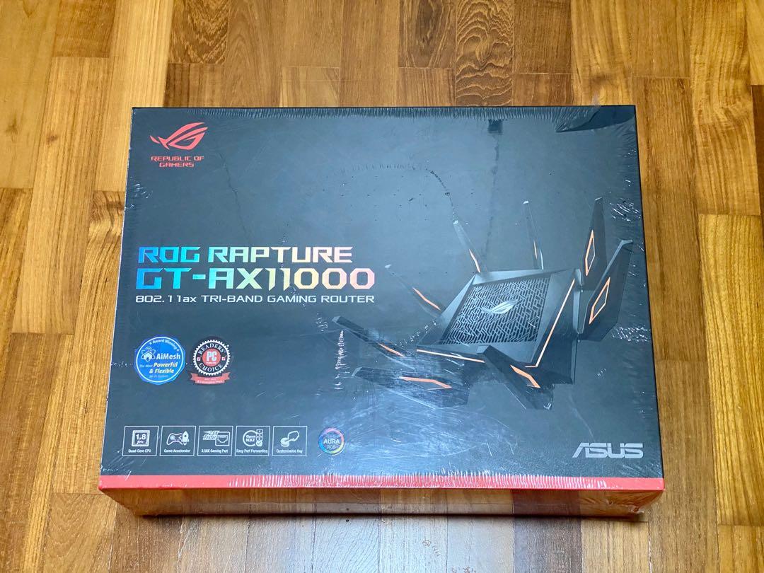 Asus Rog Rapture Gt Ax11000 Wifi 6 Router Electronics Others On Carousell