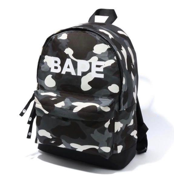 bape space camo backpack