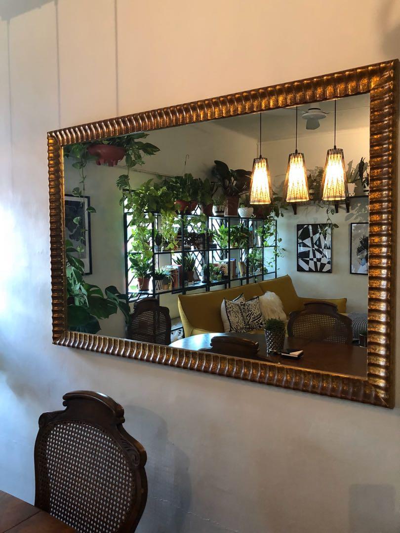 Big Wall Mirror Furniture Home Decor Others On Carousell