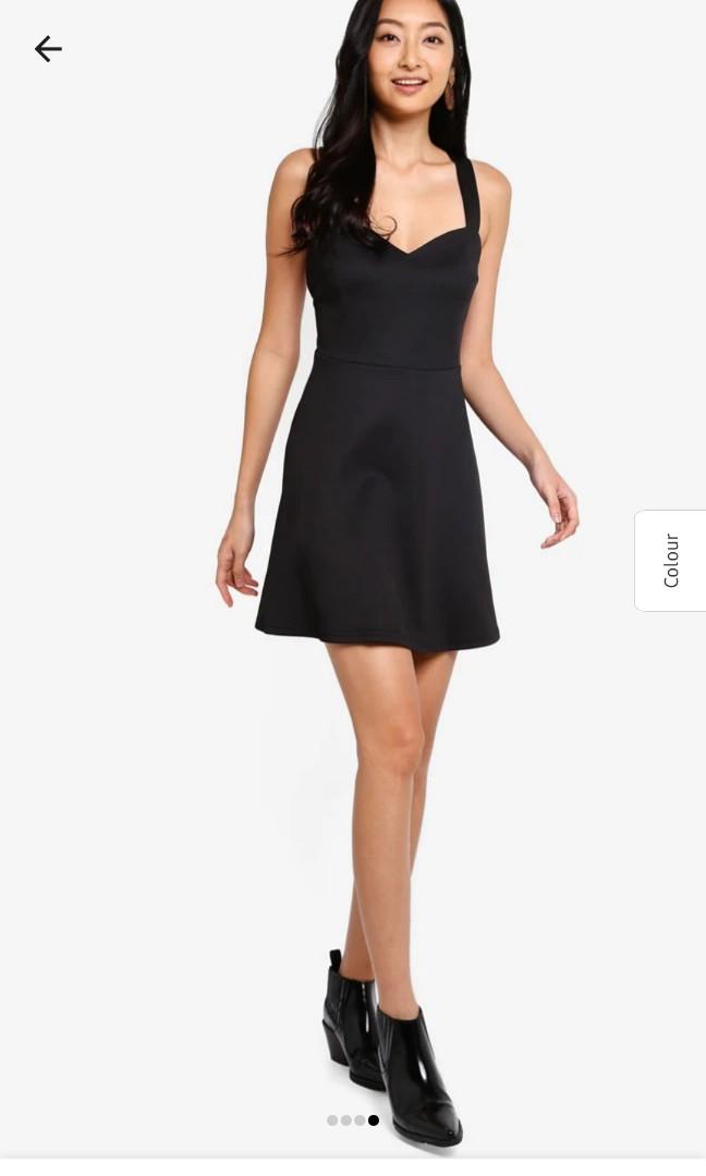 little black dress fit and flare