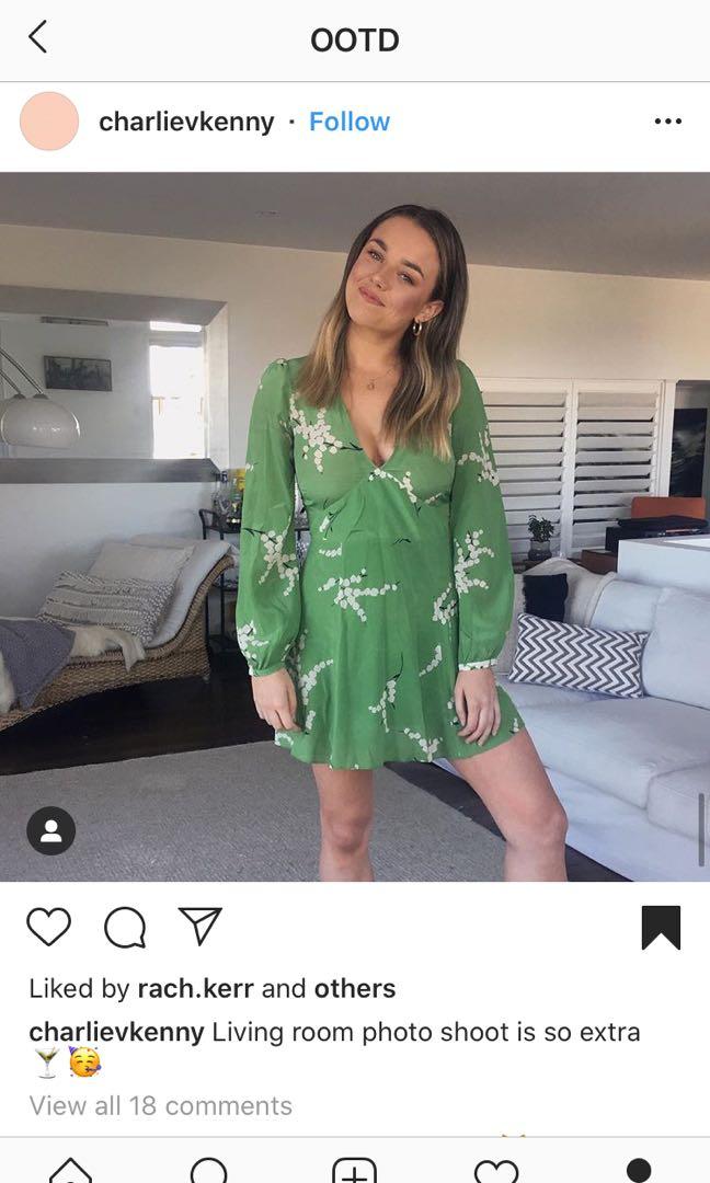 BN Realisation Par esque Violette Summer Loving Green Dress