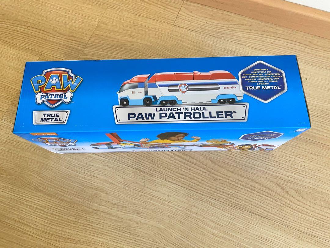 paw diecast launch & hauler