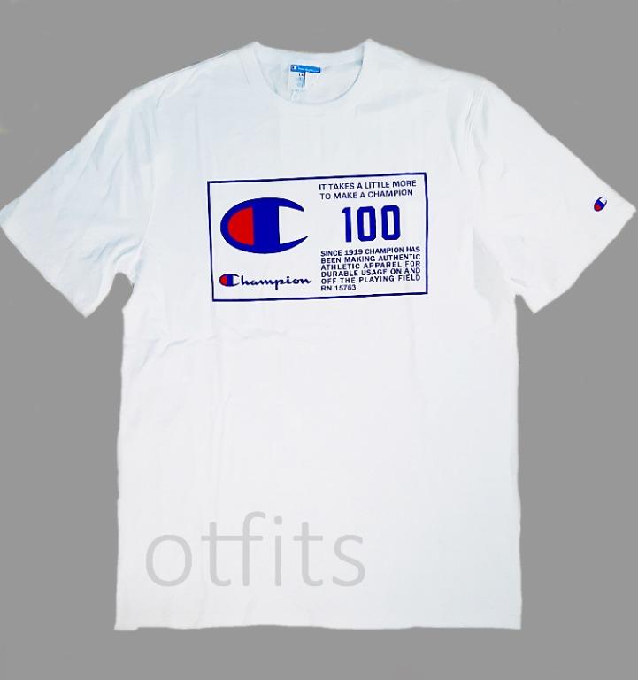 champion 100 years tee
