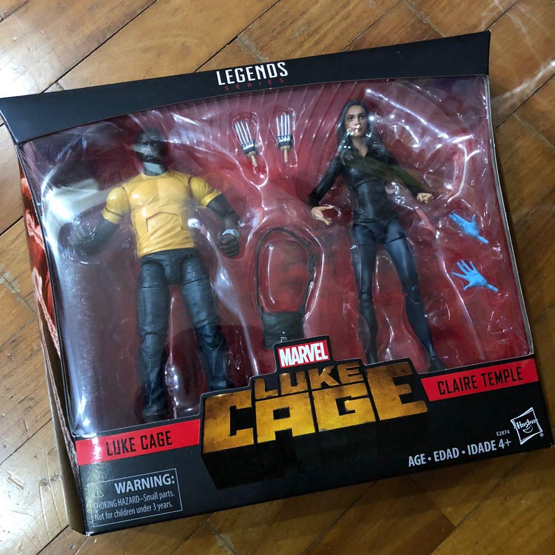 Marvel Legends MCU Netflix Luke Cage Claire Temple 2 Pack New Sealed In Hand 