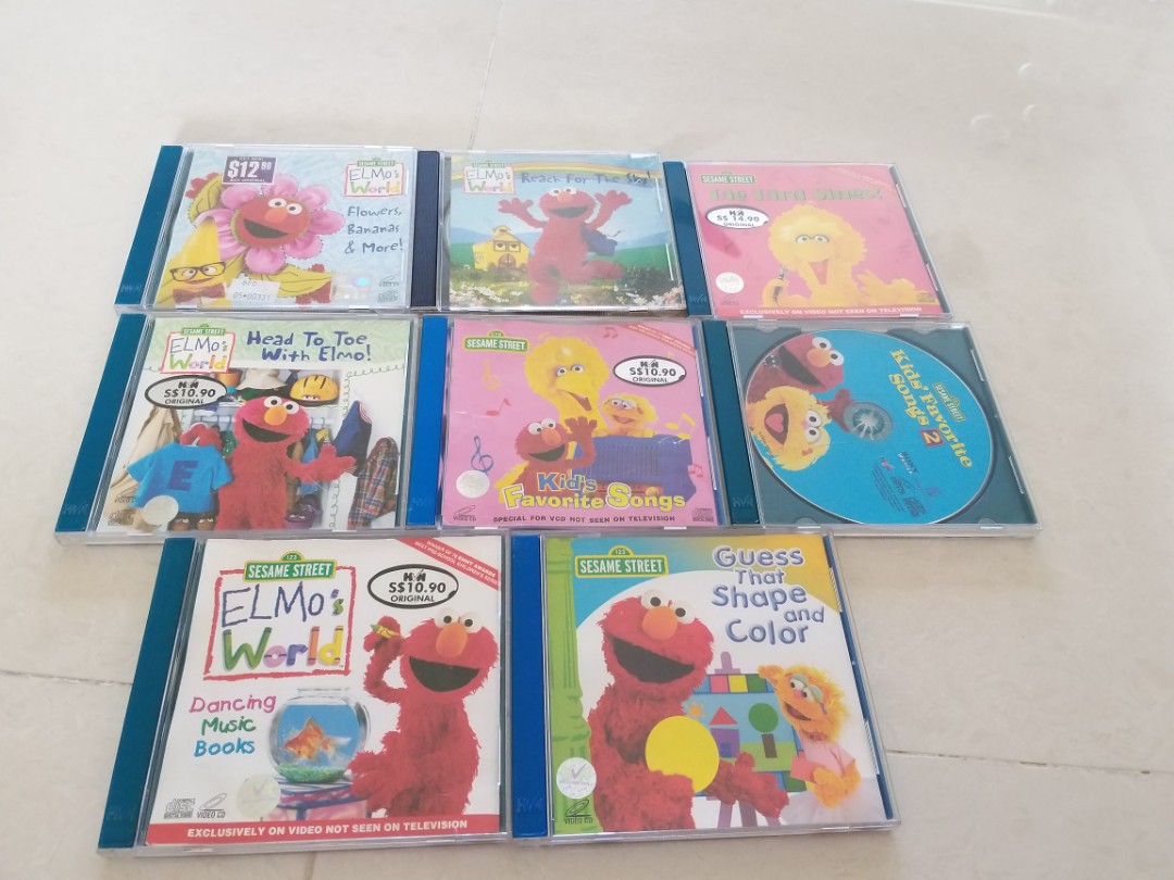 Elmo vcd, Hobbies & Toys, Music & Media, CDs & DVDs on Carousell