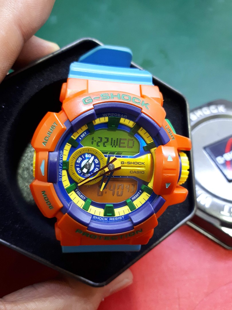 G-Shock Hyper Color GA-400-4AJF Pics By Watch-tanaka, 42% OFF