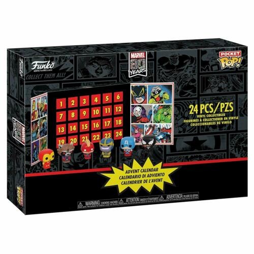 Funko Advent Calendar Marvel 80th Anniversary, 24Pc, Hobbies & Toys