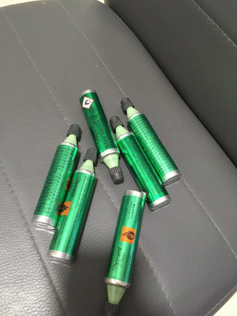 Green DuPont lighter refill, Hobbies & Toys, Stationery & Craft, Other
