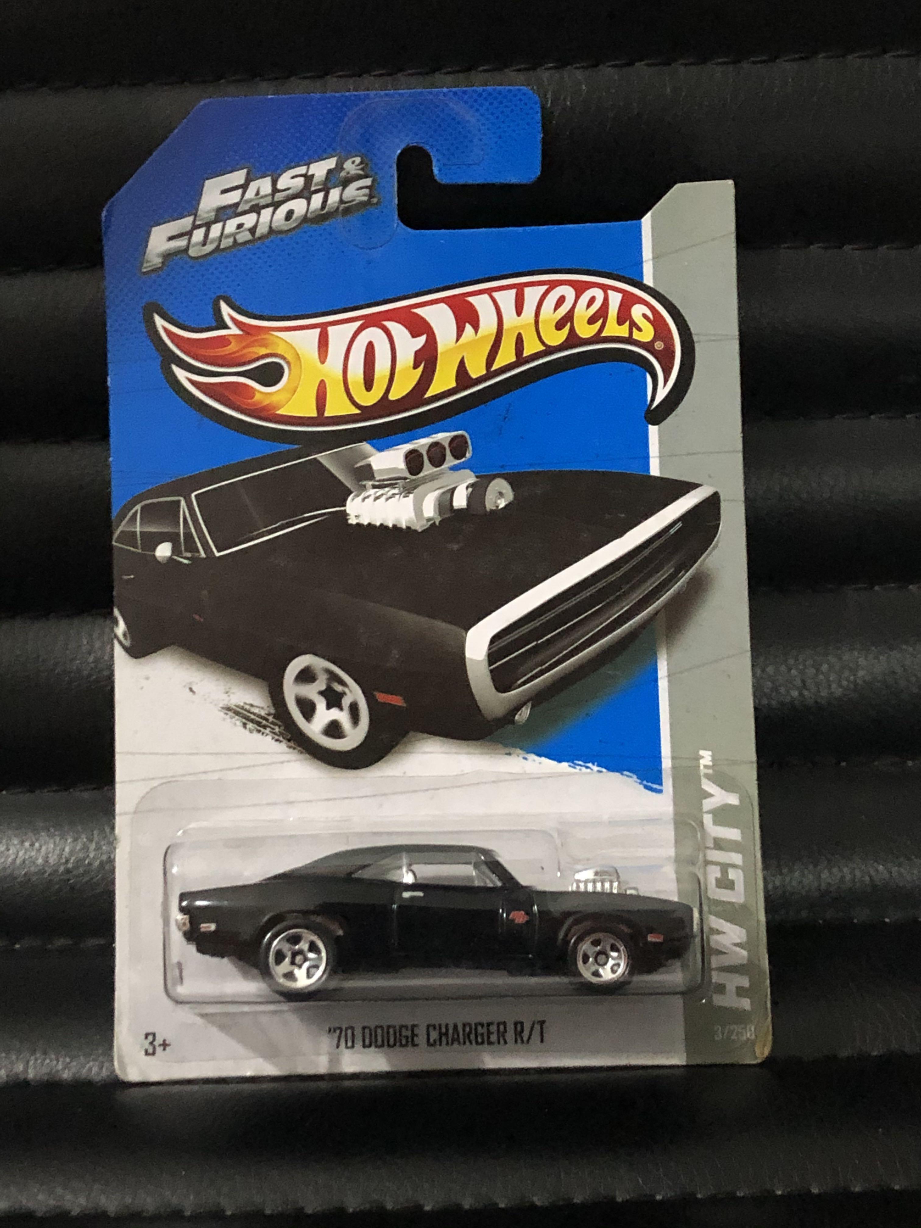 Hot Wheels Mainline Fast & Furious Dodge Charger R/T, Hobbies & Toys, Toys  & Games on Carousell