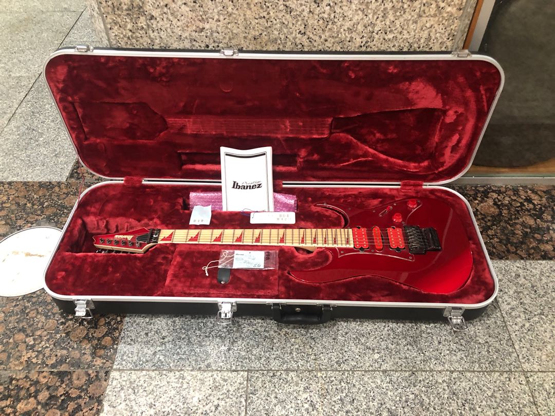 Ibanez RG3770DX CA Electric Guitar w Case Candy Apple Hobbies