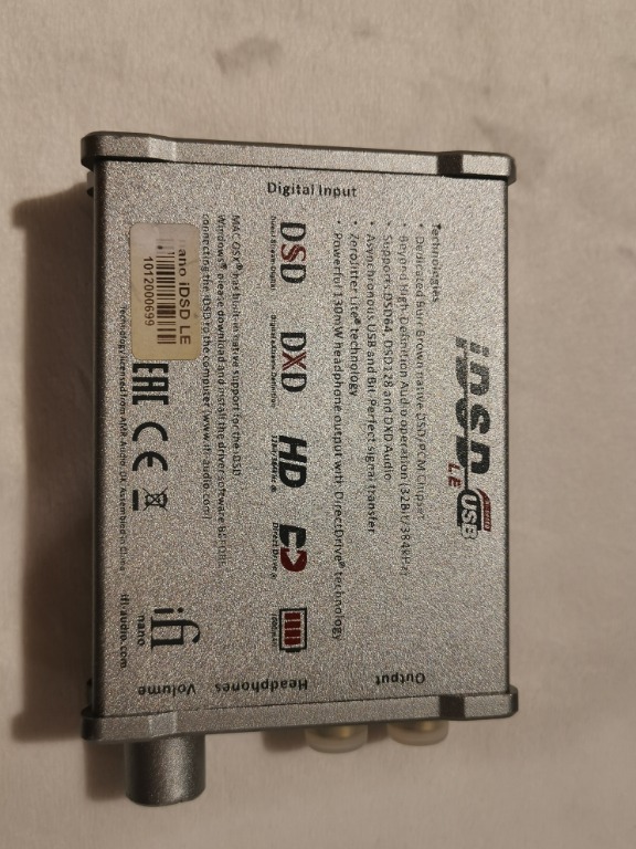 IFI NANO IDSD LE, Audio, Portable Audio Accessories on Carousell