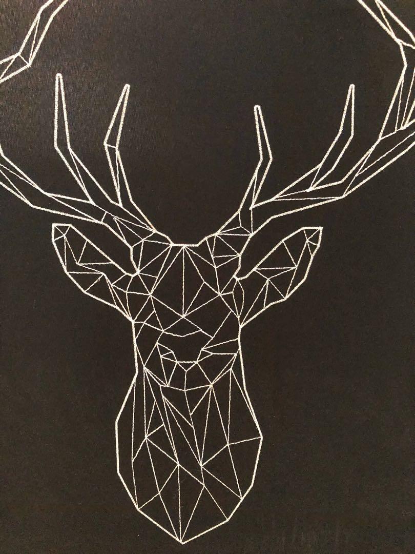 Ikea Pjatteryd Picture Silver Deer 56x56 Cm Furniture Home Decor Others On Carousell