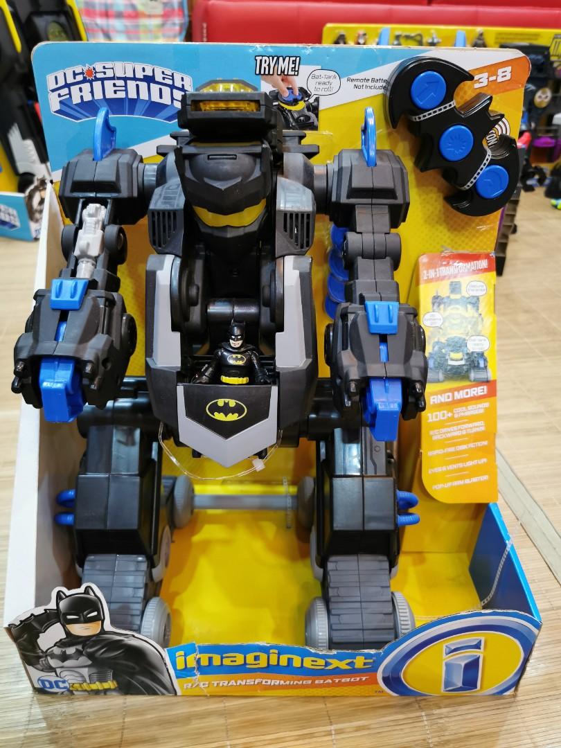 Imaginext Batman Remote Control Batbot, Hobbies & Toys, Toys & Games on  Carousell