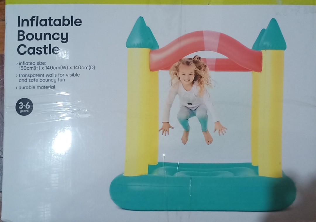 Inflatable Bouncy Castle, Babies & Kids, Infant Playtime on Carousell