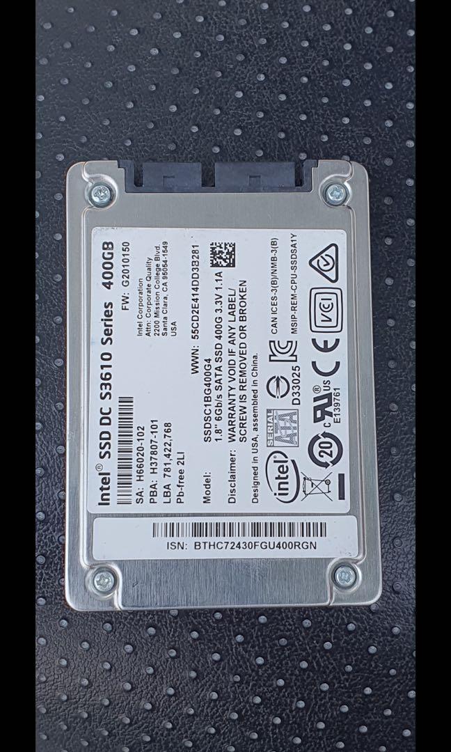 Intel SSD (Category: Laptops & Notebooks) located in Chemor. Submitted by gxnasonic (Listing ID 274368747, Image 1). Description: .