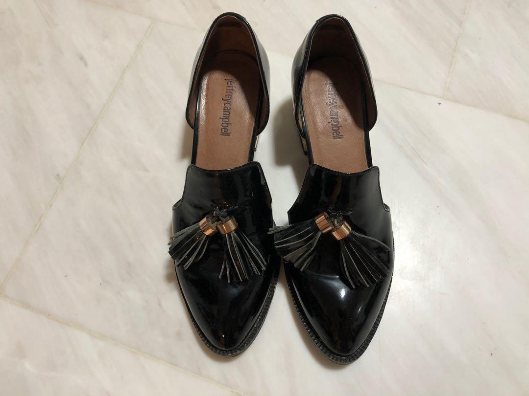Jeffrey campbell civil pearl loafer 2025