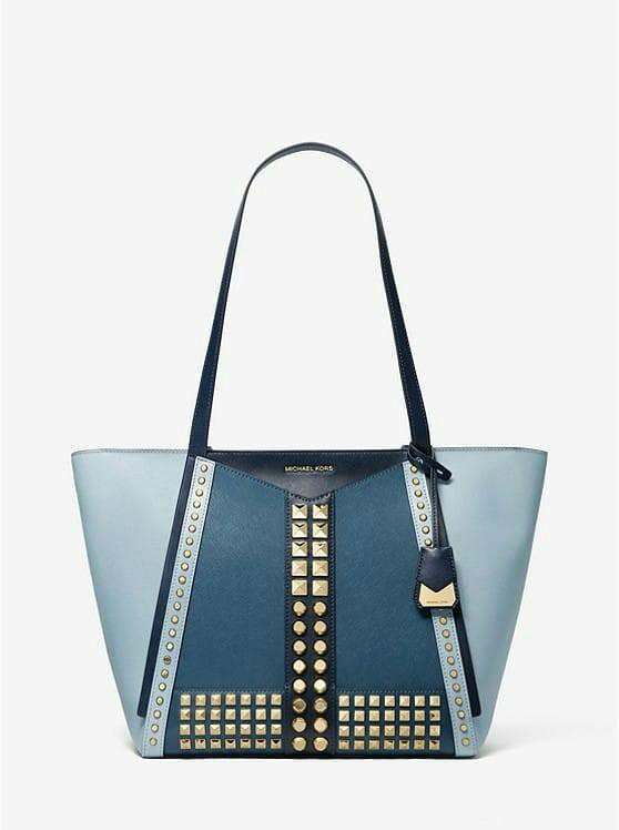 powder blue michael kors purse