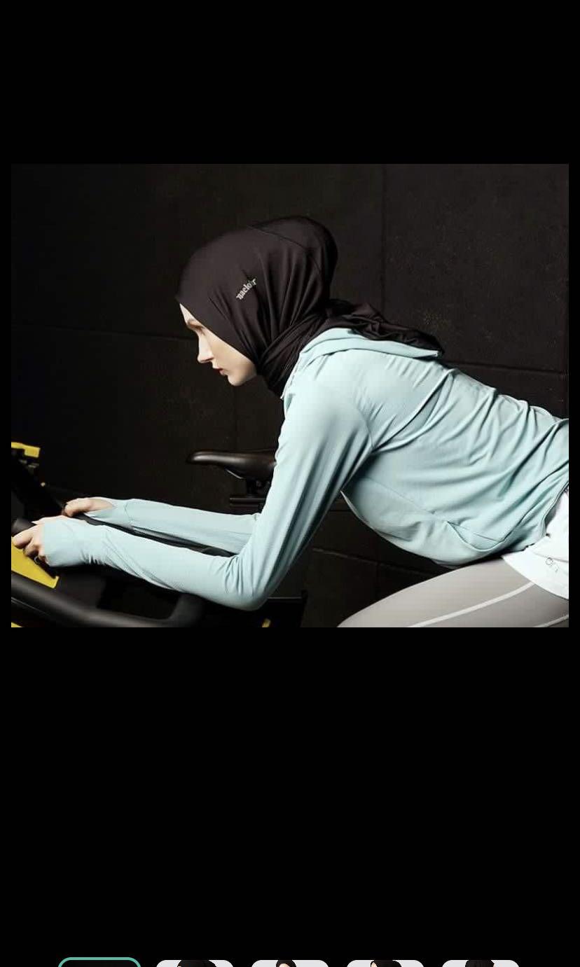 Naelofar Latest Sports Hijab Stretch Women S Fashion Muslimah