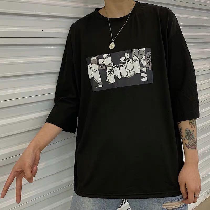 naruto oversized tee