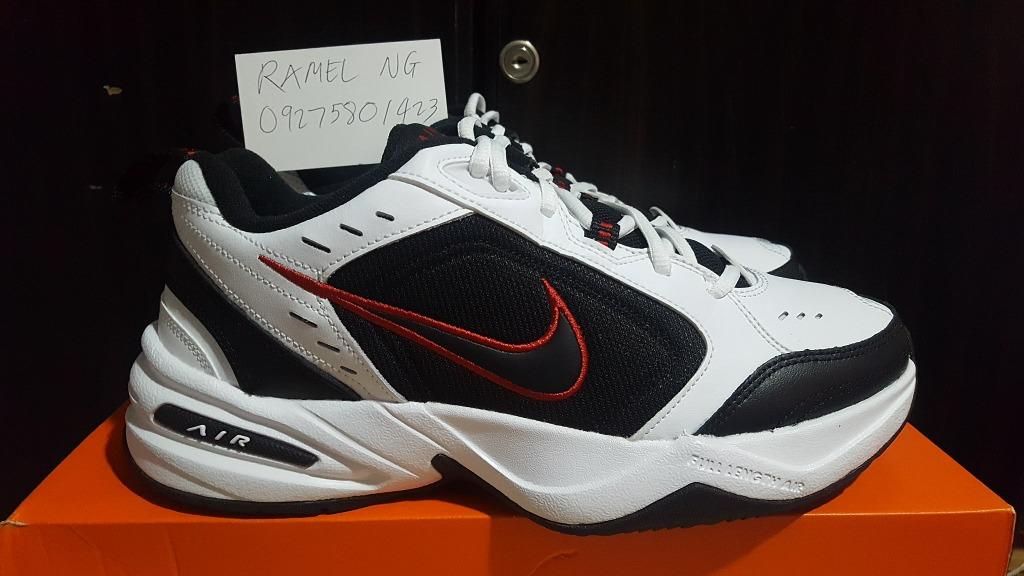 Nike Air Monarch size 8 Mens Bred Black Red Breds 11 running dad shoes ...