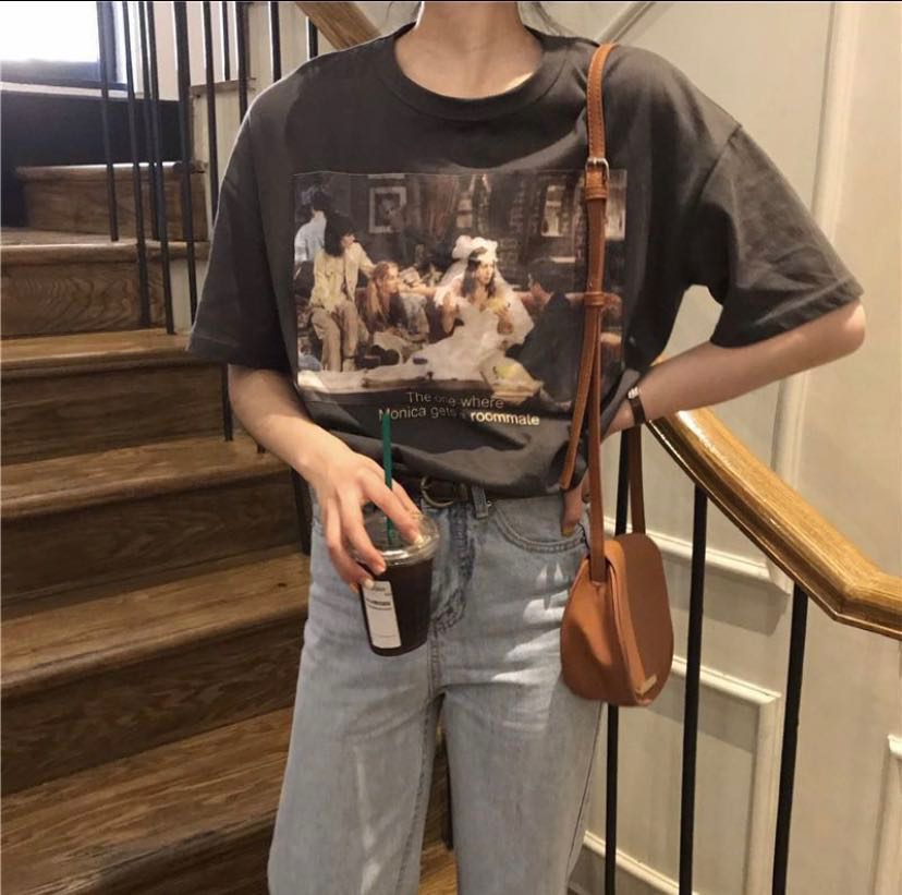 Oversized vintage graphic Tee, Women's 