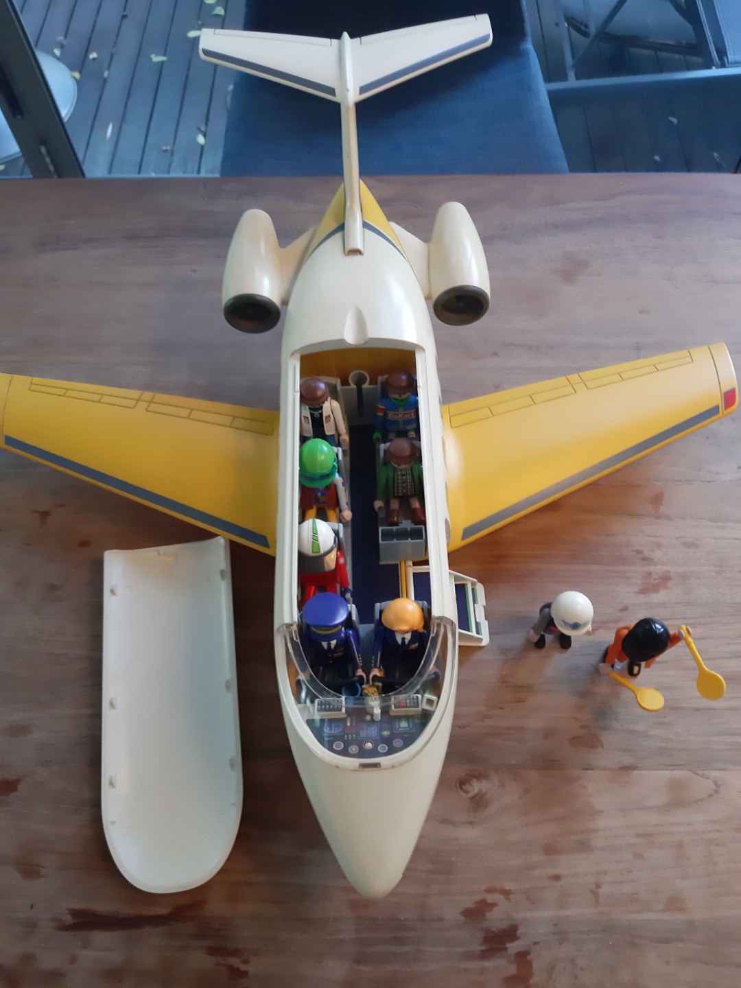 playmobil aeroline airplane