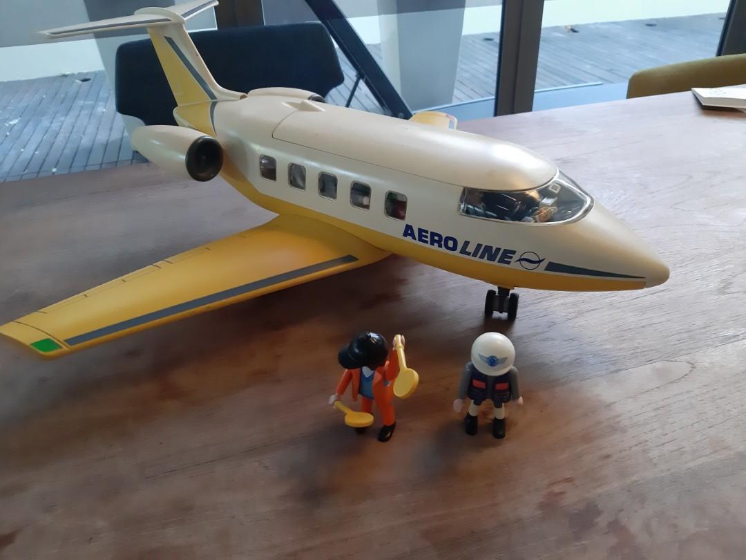 playmobil aeroline airplane