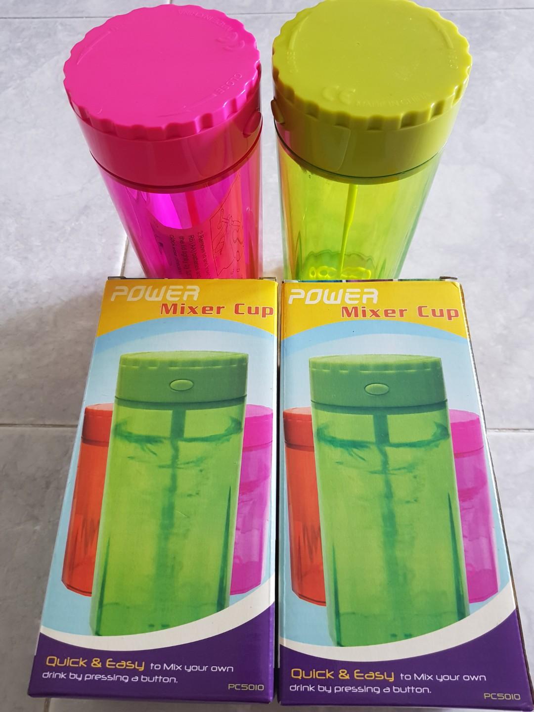 Power mixer cup (battery operated), TV & Home Appliances, Kitchen