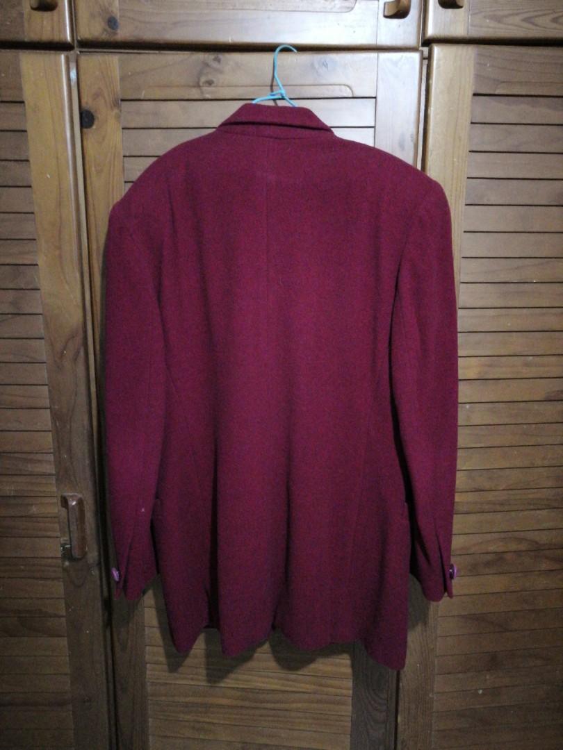 Red jacket (Category: Coats, Jackets and Outerwear) located in Singapore. Submitted by hellobrotherr (Listing ID 274357882, Image 2). Description: Red jacket.