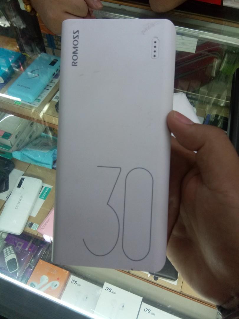 Romoss 30k mah and 20k mah powerbank, Mobile Phones & Gadgets, Mobile ...