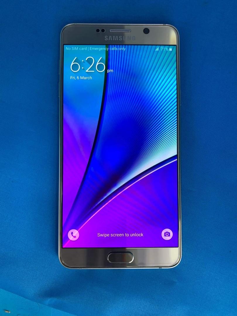 samsung note 5 1 sim