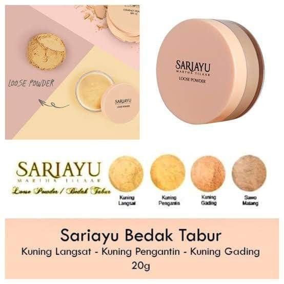 Sariayu Sari Ayu Martha Tilaar Loose Powder Bedak Tabur Natural Kosmetik Health Beauty Makeup On Carousell