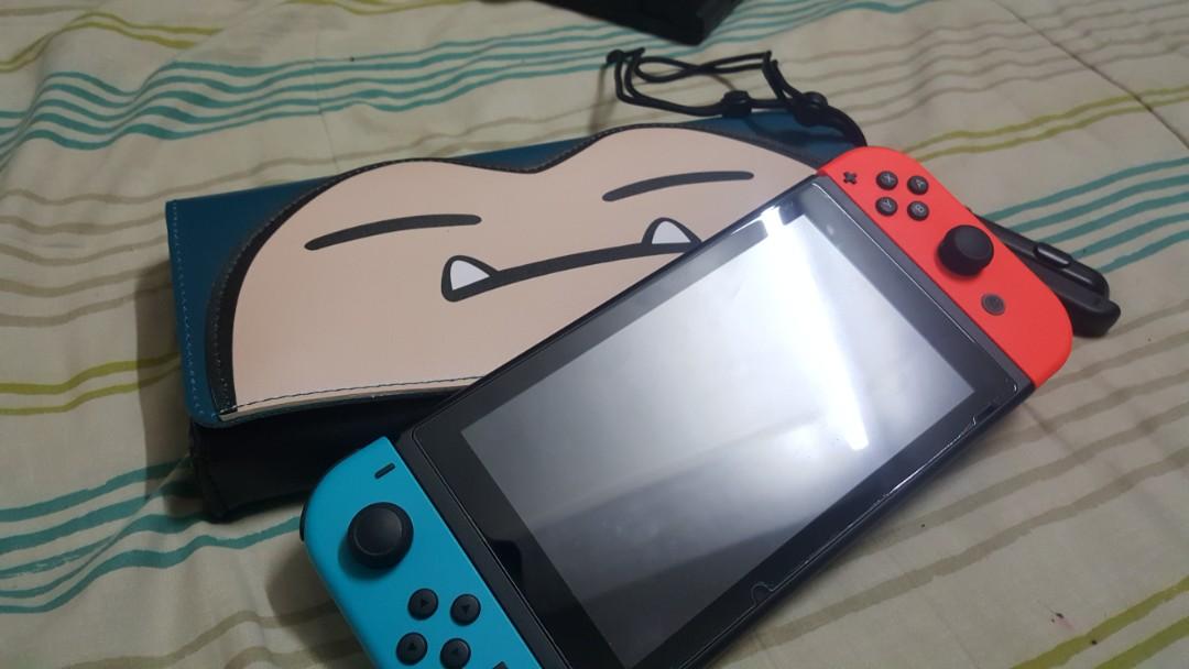 SNORLAX LEATHER FUNLAB CASE FOR NINTENDO SWITCH, Video Gaming, Gaming ...