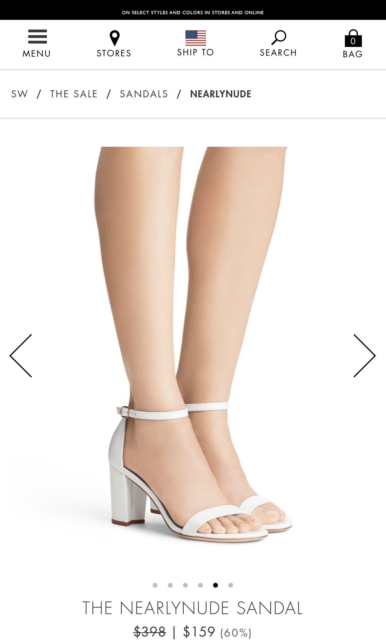 The nearlynude sandal discount