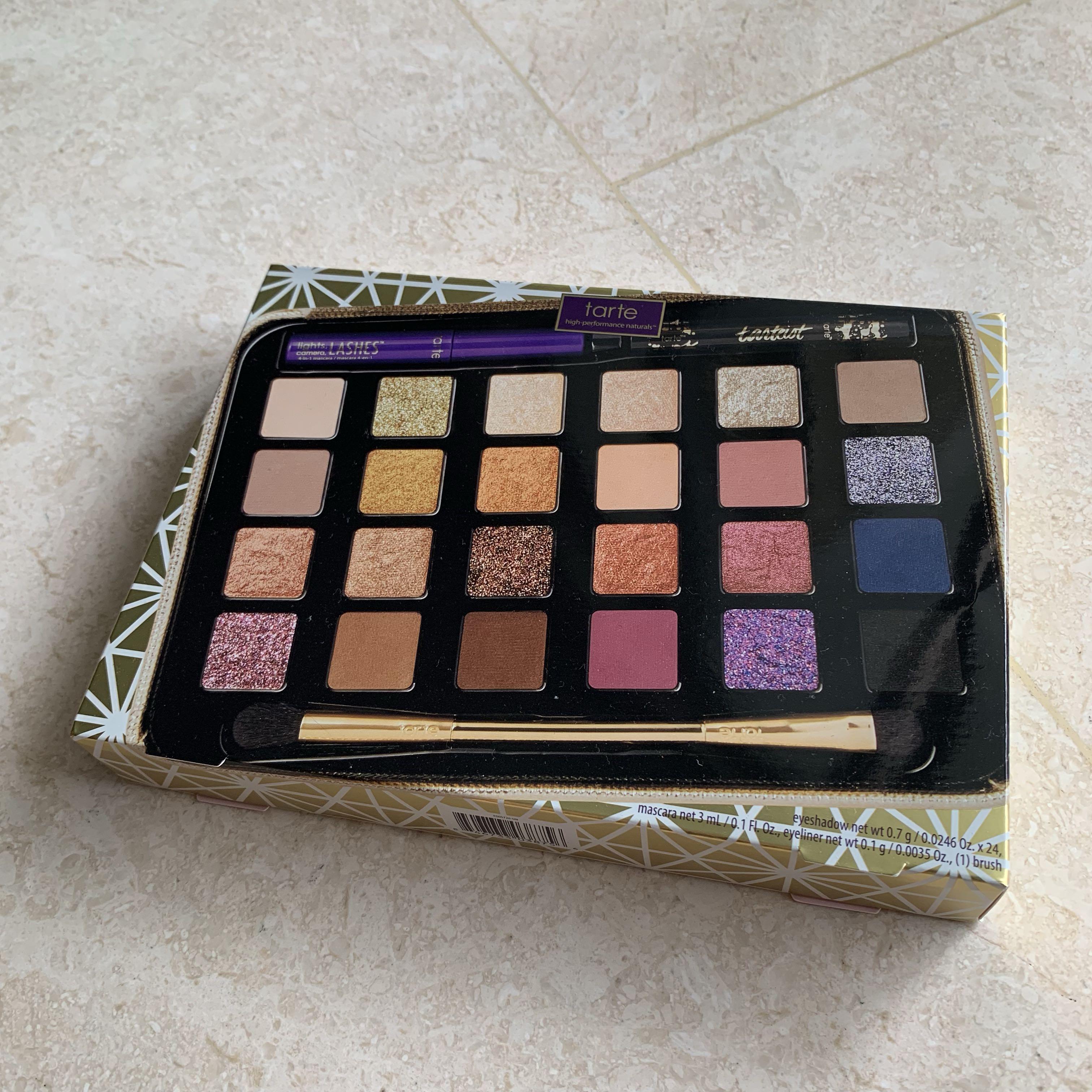 Tarte Winter Wonderglam Luxe Eye Shadow Palette Health Beauty Makeup On Carousell