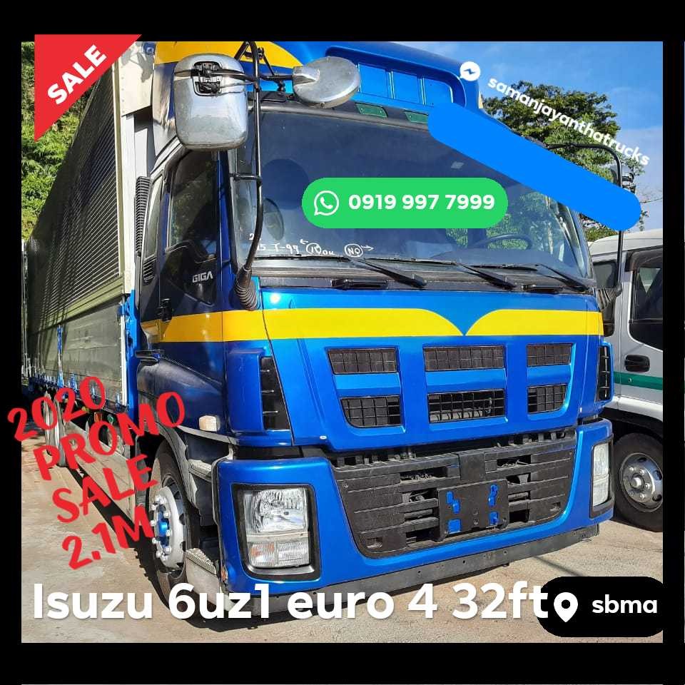 Wing van truck Isuzu euro 4