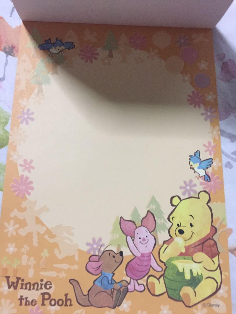 Winnie the Pooh Stationery, Hobbies & Toys, Stationary & Craft, Craft