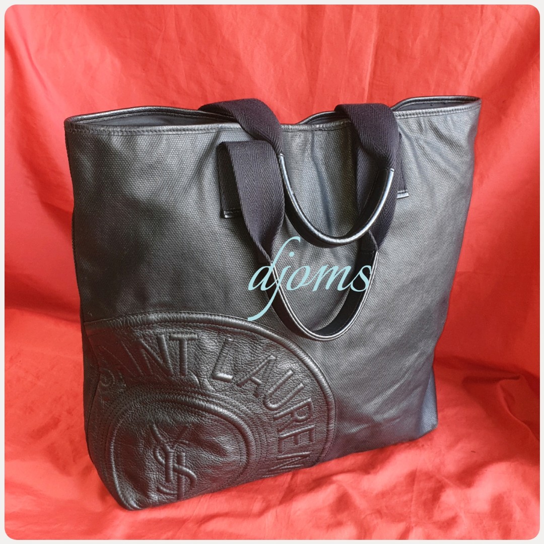 ysl black tote bag