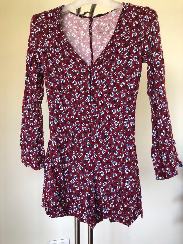 zara trafaluc romper