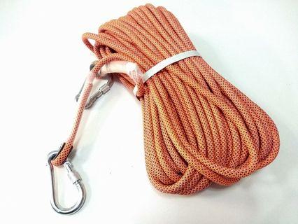 10mm Static Kernmantle Rope with Carabiners