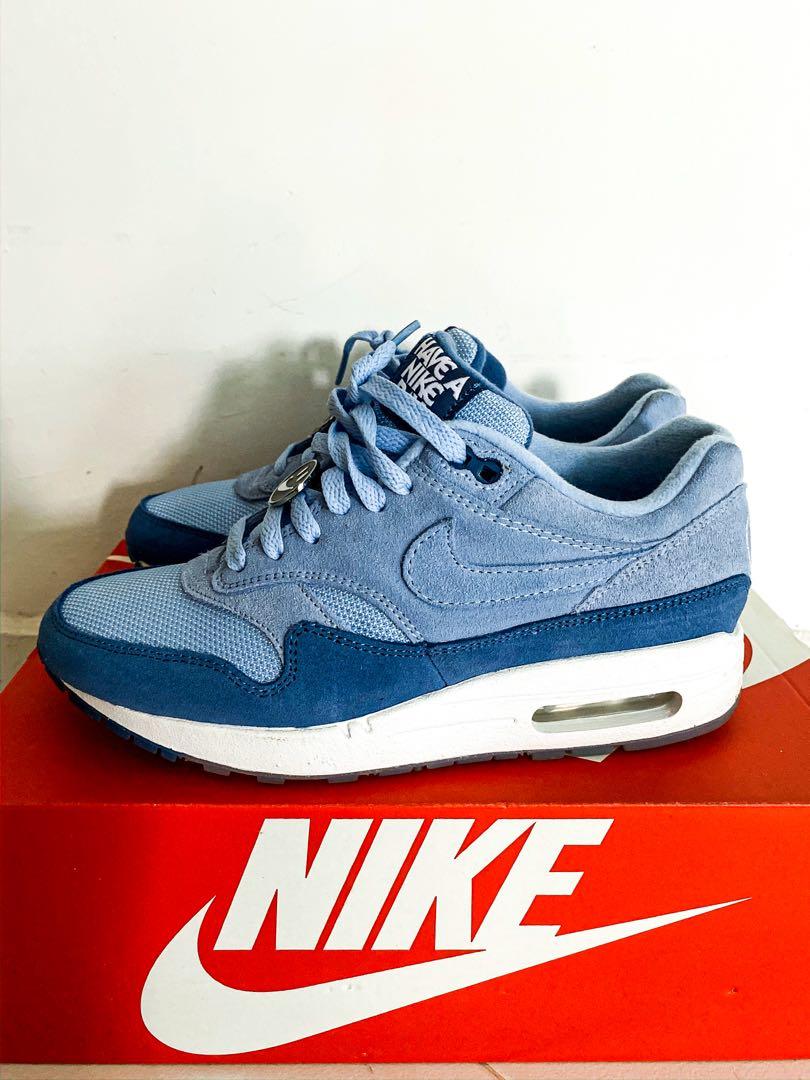 nike air max 1 blue have a nike day