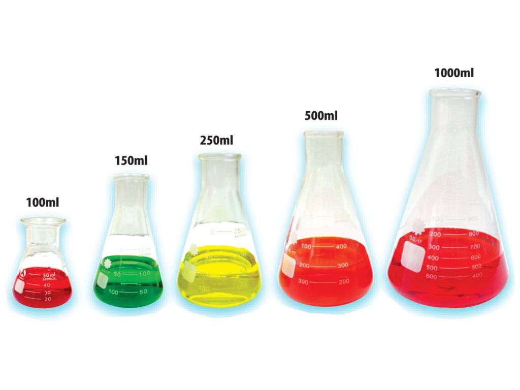 A Conical Flask Kelalang Kon Kaca 100ml Everything Else Others On Carousell