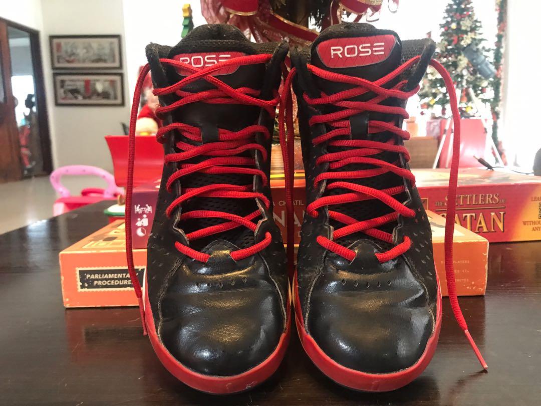 Adidas D Rose 773 Light Red Black 7 Men S Fashion Footwear Sneakers On Carousell