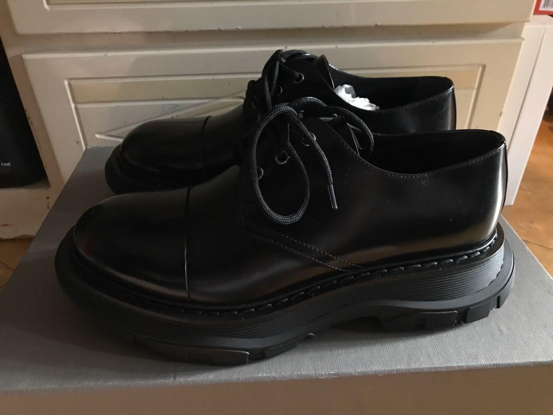 Alexander mcqueen new arrivals chunky derby shoes
