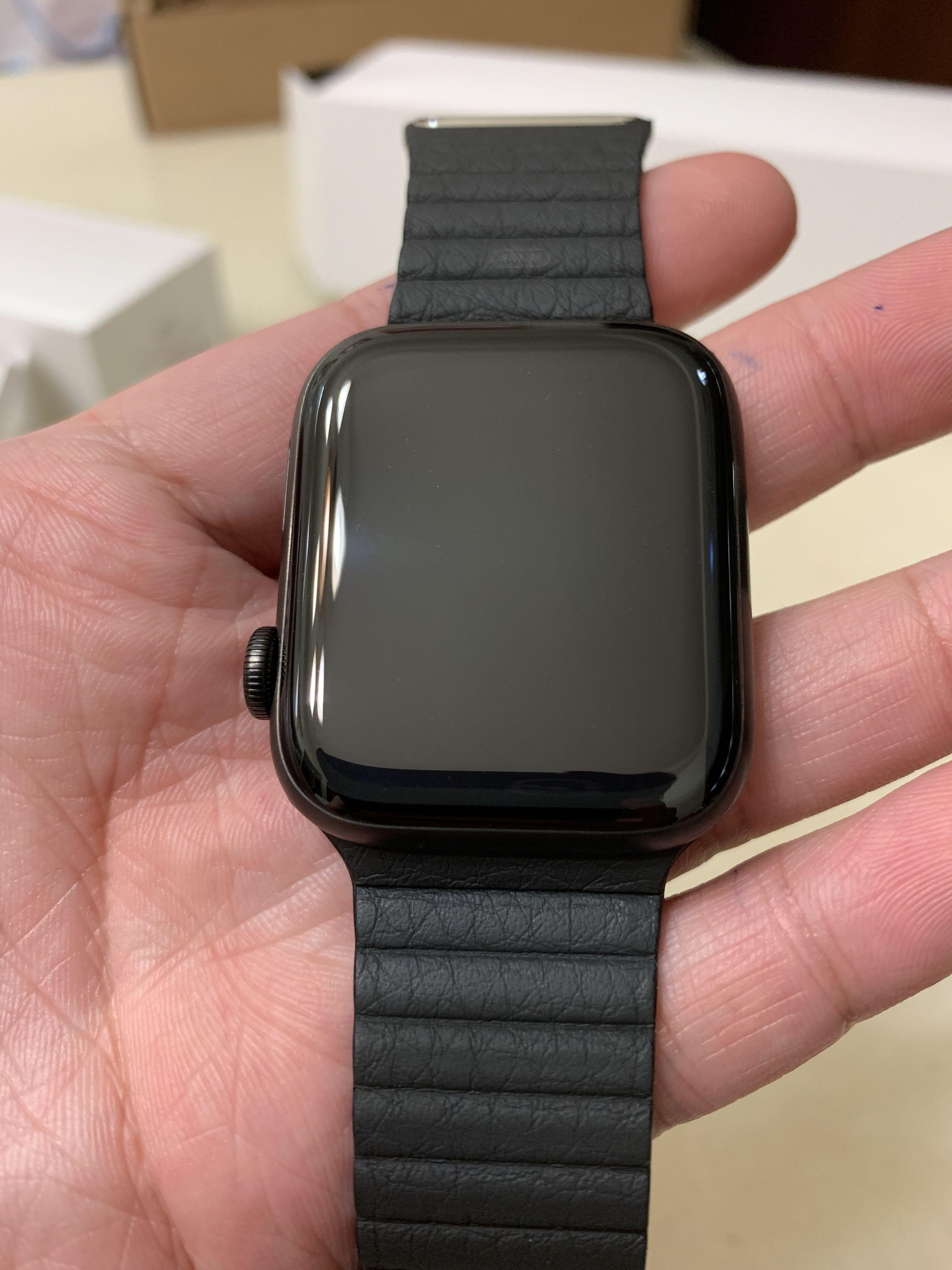 Space black titanium sale case