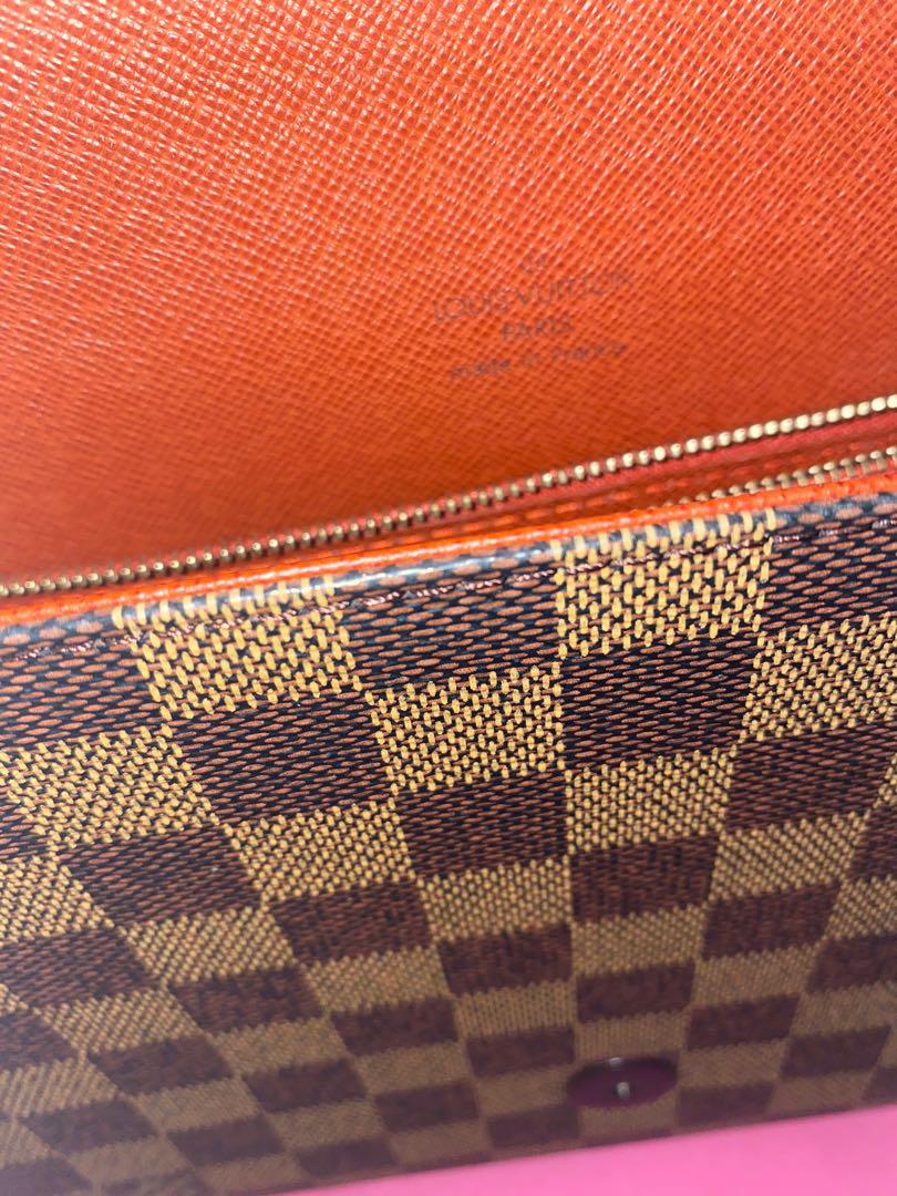 Louis Vuitton Discontinued Damier Ebene Tribeca Carre Flap