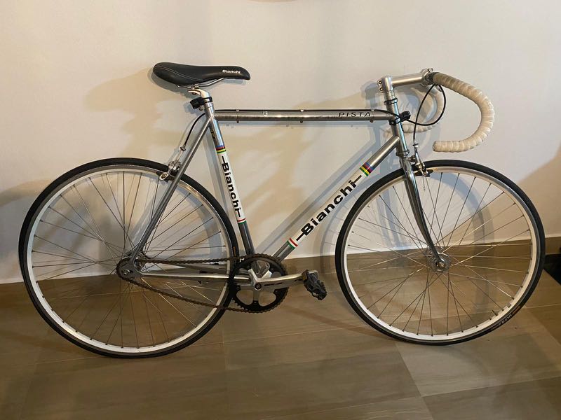 Bianchi pista sale steel