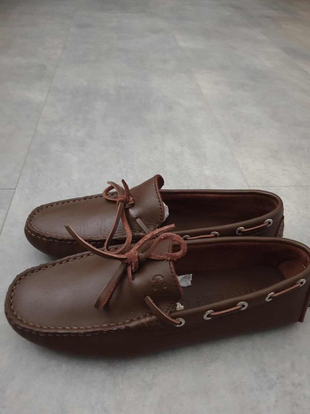 Superga outlet leather loafers