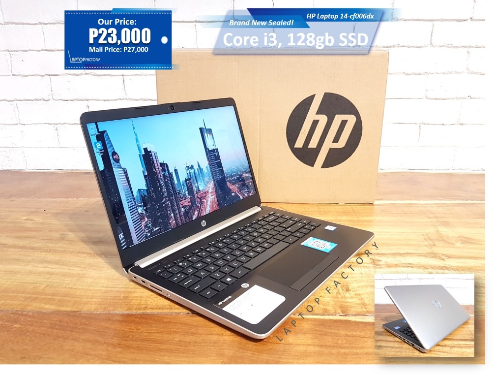 Brand New Sealed Hp Laptop I3 128 Ssd Electronics Computers Laptops On Carousell